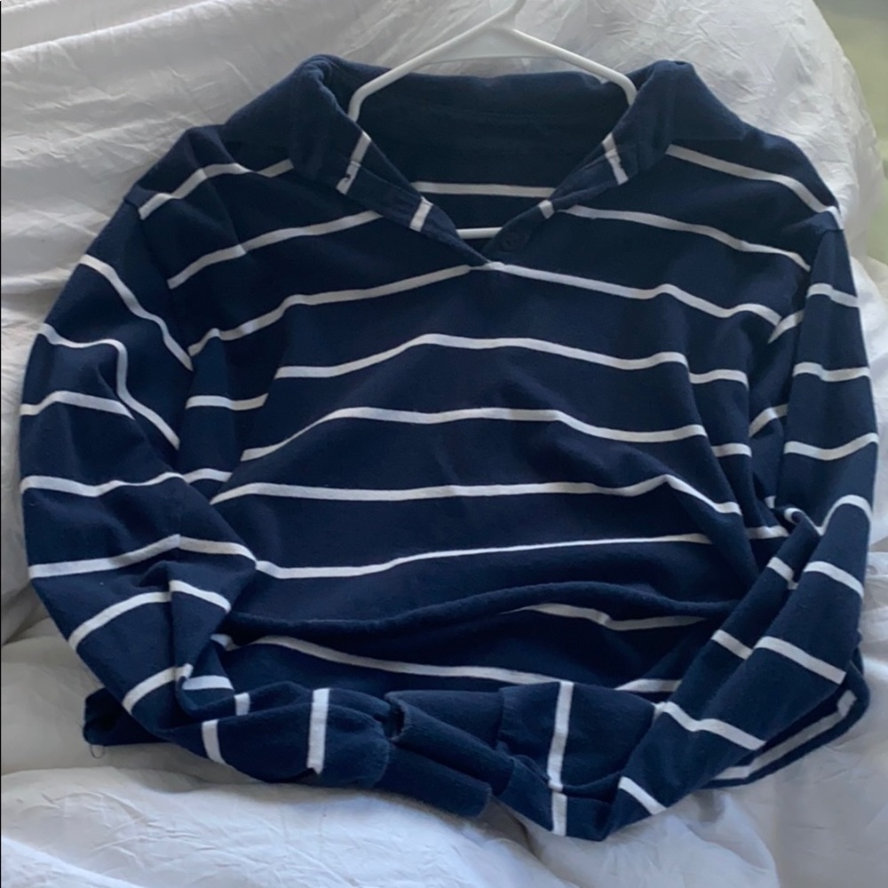 Brandy cropped long sleeve